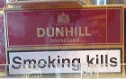 Smoking kills・・・喫煙は人を殺す・・・実に的確なメッセージだ